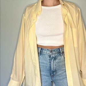 Light Yellow Button-up
